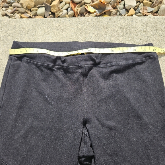 Express Black Spandex workout zip Up gym stretch pants leggings small - Picture 4 of 6